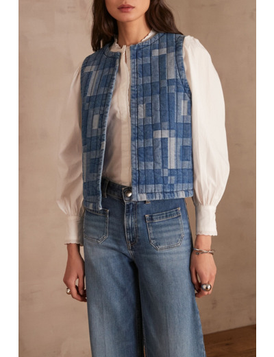 Veste sans manches matelassée SOLINE