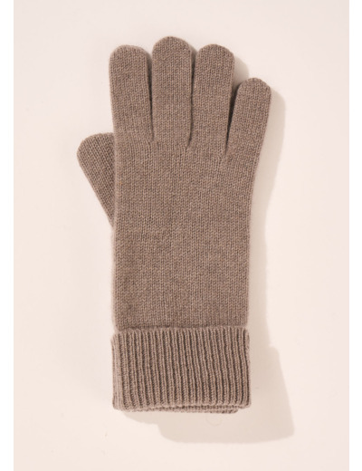 Gants en cachemire