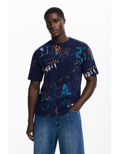T-Shirt À Manches Courtes En Maille – Homme