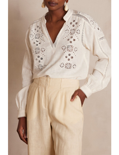 Blouse PAULINE en 100% coton