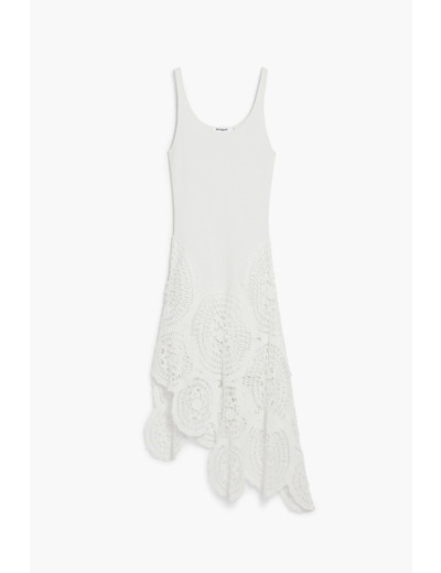 Robe À Bretelles En Maille – Femme