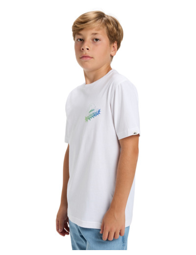 T-shirt Quiksilver blanc classique