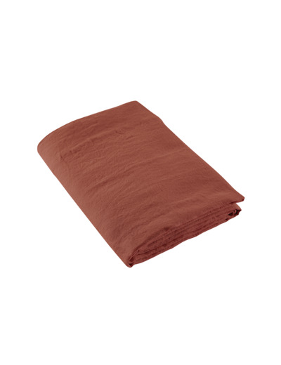 DRAP PLAT | Lin Lavé Lina - Terracotta