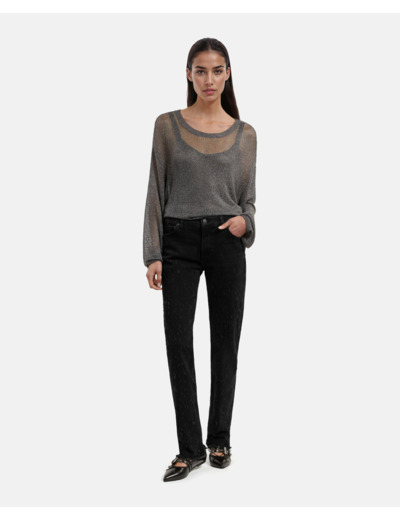 Jean slim black washed