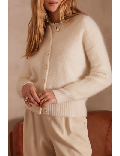 Gilet en mohair LOU