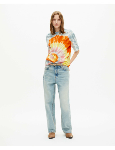 T-shirt tie and dye baby blue