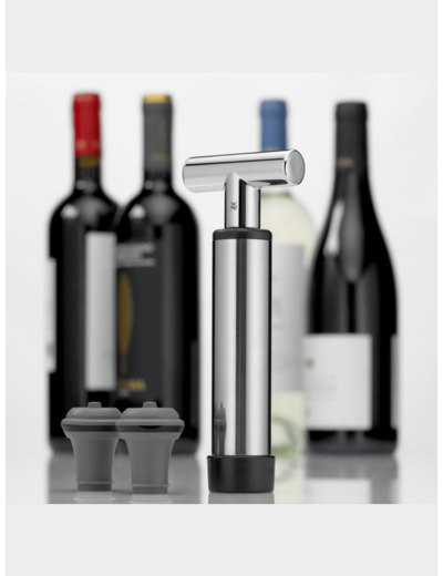 Pompe à vin avec 2 Bouchons Vino