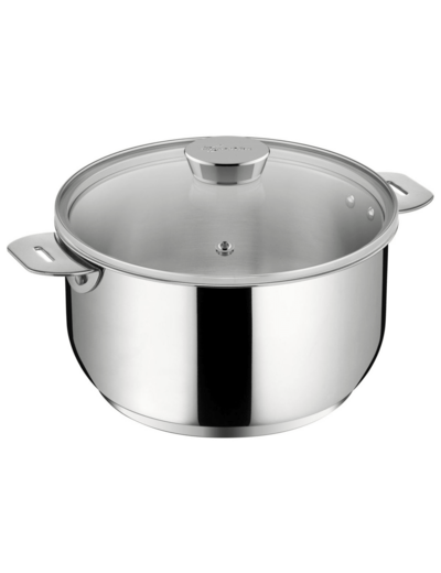 Casserole inox salvaspazio avec couvercle 20 cm (3.2l)