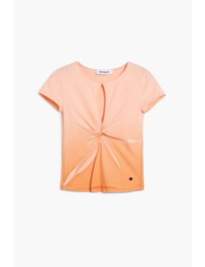 T-Shirt À Manches Courtes En Maille – Femme