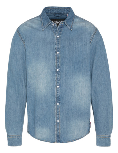 Chemise manches longues en denim