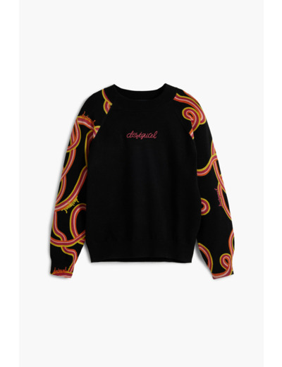 Pull À Manches Longues En Tricot – Fille