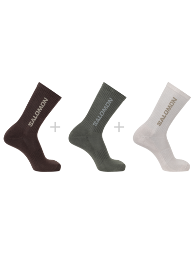 Everyday Crew 3-Pack Silver Cloud Sedona Sage French Roa