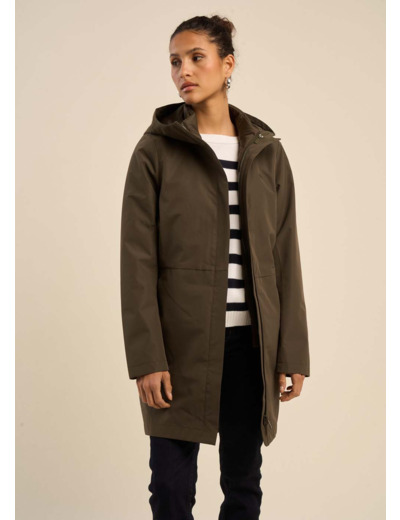 Parka longue déperlante