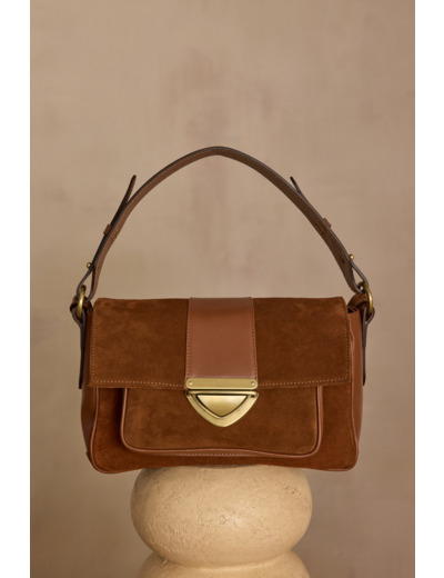 Sac en cuir velours GASTON