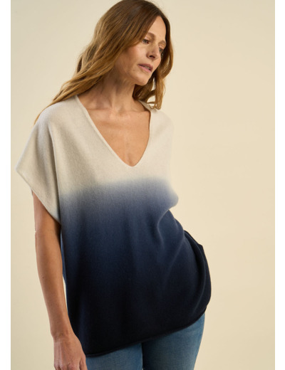 Pull manches courtes tie and die