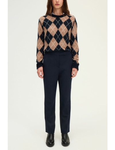Pantalon de tailleur élastiqué - CHLOEA