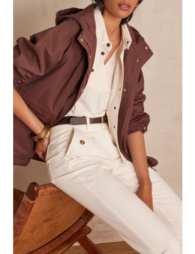 Parka courte ANNETTE en coton