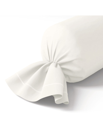 TAIE DE TRAVERSIN | Vexin - Blanc doux