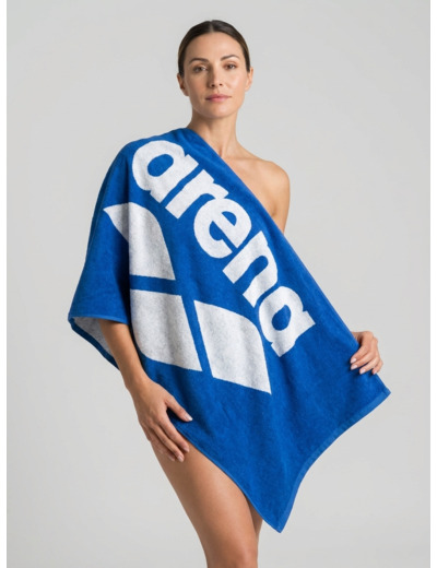Serviette de piscine en coton doux arena