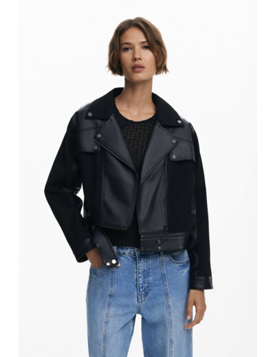 Veste En Similicuir – Femme