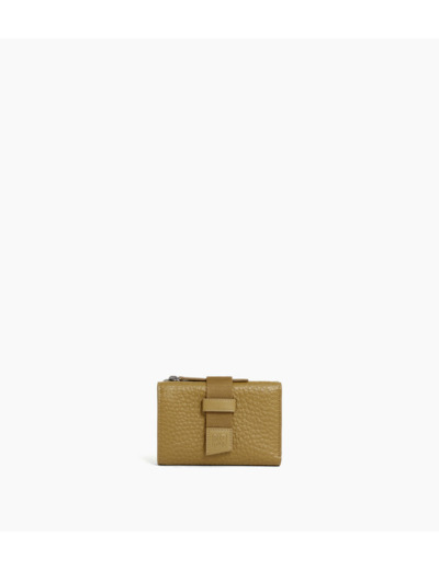 Porte cartes Noah en cuir grain buffle et cuir lisse
