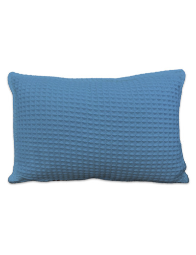 Housse Coussin Nid Abeille 400g/m² | Linge de Décoration