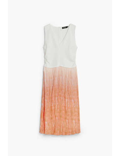 Robe Sans Manches En Tissu – Femme