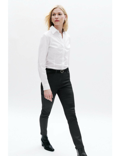 Pantalon tony effet enduit