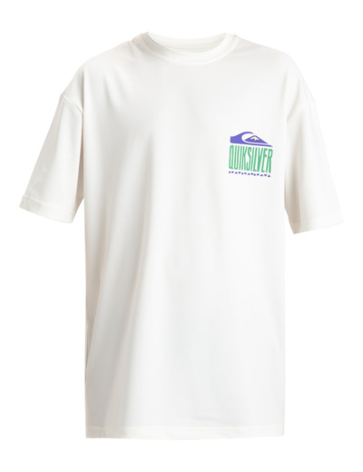 T-shirt Quiksilver Blanc Neige