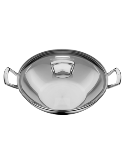 Wok avec couvercle 36cm