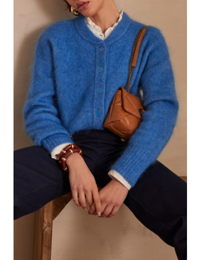 Gilet en mohair LOU