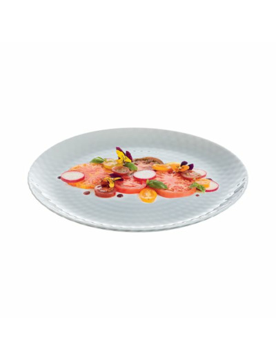 6 assiettes plates 25cm granit Pampille