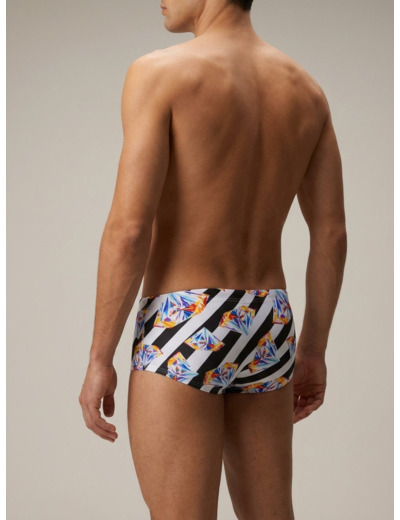 Short de bain taille basse arena Crazy Diamonds pour hommes