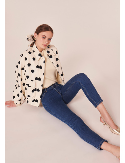 Jeans Jeremy Bleu en Coton