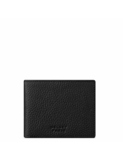Le cuir graine porte-cartes 2v