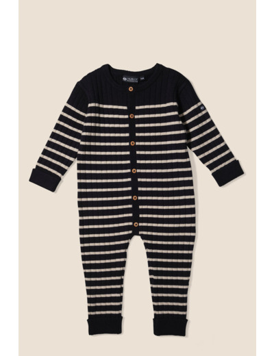 Combinaison bébé garçon en maille Lucien