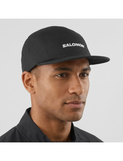 Cap 5 Panel Deep Black