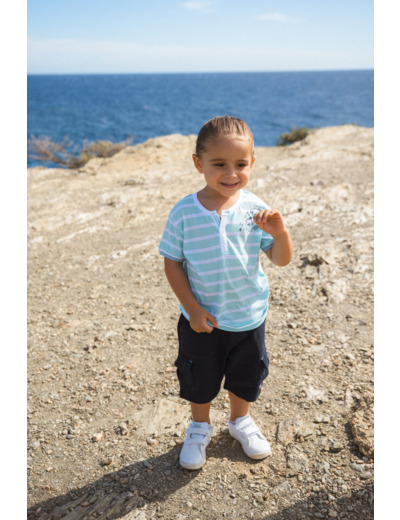 Tee-shirt garçon manches courtes Cloppin