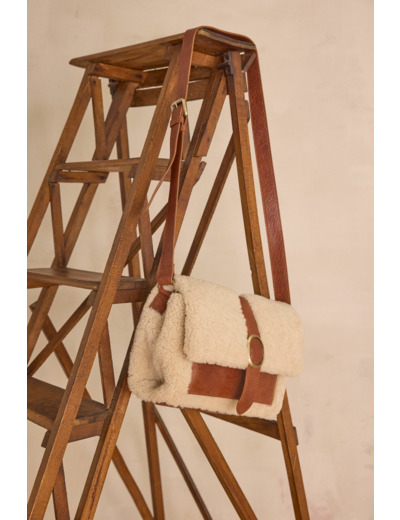 Sac besace en cuir LOUIS