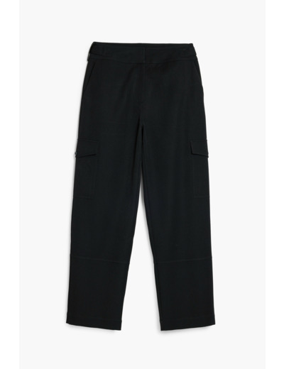 Pantalon Long En Tissu – Femme