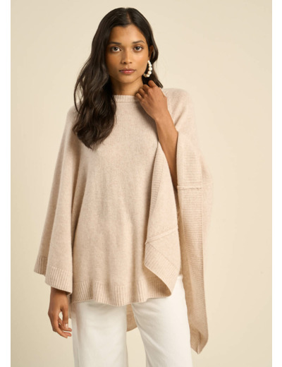 Poncho en cachemire