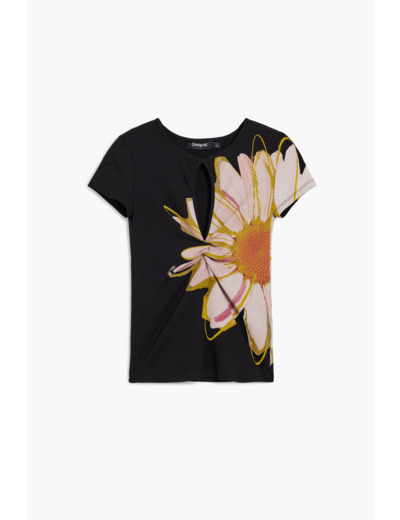 T-Shirt À Manches Courtes En Maille – Femme