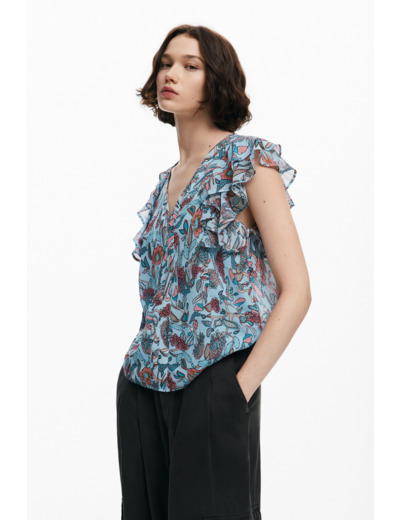 Blouse Short Sleeve
