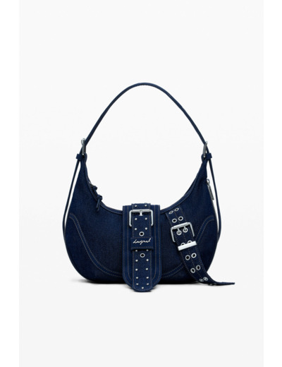 Sac Porté Épaule En Denim