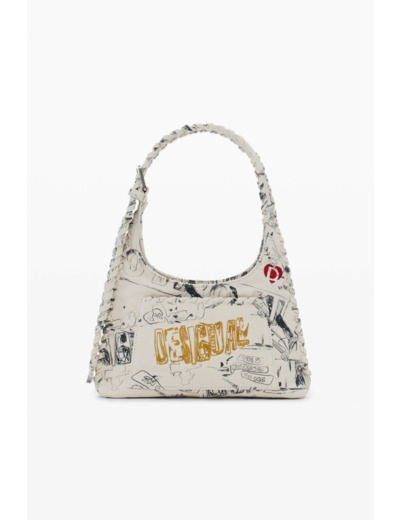 Sac Porté Épaule En Tissu