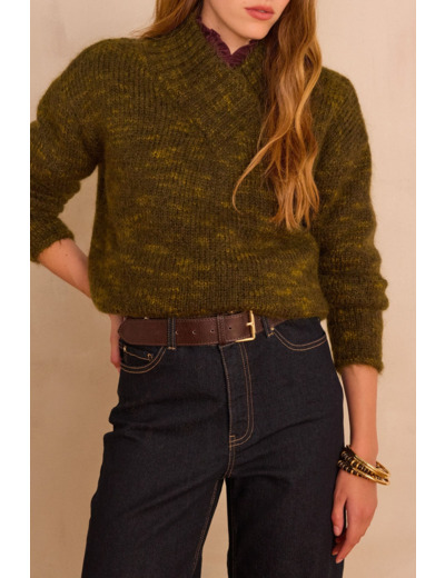 Pull BRONSON en mohair et laine
