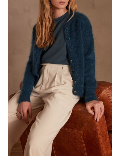 Gilet en mohair LOU