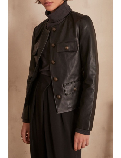 Blouson CHARLOTTE en cuir