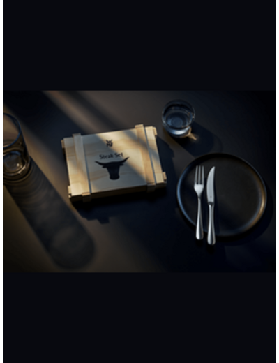 Set couverts à steak 6 pers. (12couverts)