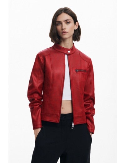 Veste En Similicuir – Femme